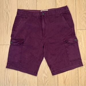 🔥SALE! ✅ Bluenotes Men’s Cargo Size 36 Purple Shorts
